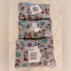 New in packages Disney baby Christmas sherpa pjs.